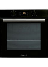 HOTPOINT SA2540HBL HydroClean Built-In Single Oven Black