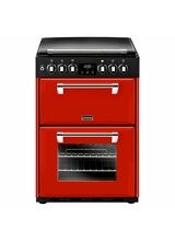 STOVES 444444730 Richmond 600EI 60cm Electric Induction Cooker Jalapeno Red