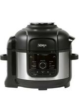 Ninja OP350UK Foodi 9-in-1 Multi-Cooker 6L - Black/Silver