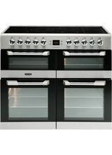 LEISURE CS100C510X 100cm Cuisinemaster Electric Range Cooker Stainless Steel with Warming Zone