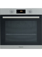 HOTPOINT SA2840PIX 66L Pyrolytic Single Oven Inox Stainless Steel