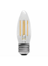 BELL 4W ES E27 Dimmable LED Filament Bulb Candle Warm White 2700K (40w Equiv)