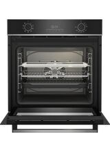 BEKO CIMYA91B Single Electric Oven Black with Stainless Steel Décor