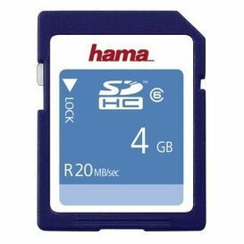 HAMA 4Gb SDHC SD Card Class 10 (150x / 22Mb/s)