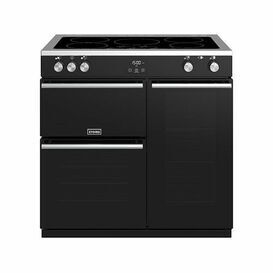 STOVES 444410755 Precision Deluxe S900EI 90cm Electric Range Cooker Induction Hob Black