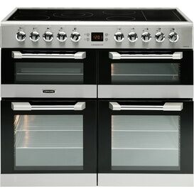 LEISURE CS100C510X 100cm Cuisinemaster Electric Range Cooker Stainless Steel with Warming Zone