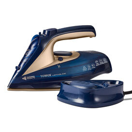 TOWER T22008BLG CeraGlide 2400W Cordless Iron Blue/Gold
