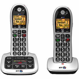 BT BT-55263 4600 Big Button Dect Twin Cordless Phones TAM