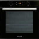 HOTPOINT SA2540HBL HydroClean Built-In Single Oven Black additional 1
