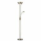 Endon Rome Mother & Child Floor Lamp Antique Brass additional 1