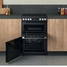 HOTPOINT HDT67V9H2CB 60cm Electric Double Oven Black additional 5