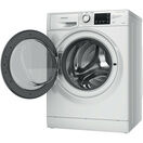 HOTPOINT NDB8635WUK 1400 Spin 8+6Kg Washer-Dryer - White additional 4
