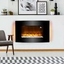 WARMLITE WL45038 Glasgow Curved Glass Wall Fire with LED additional 2
