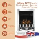 WARMLITE WL45048 Whitby 2Kw Electric Inset Fire Chrome additional 7
