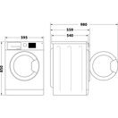 HOTPOINT NDD8636BDAUK 8kg/6kg 1400 Spin Washer Dryer - Black additional 13