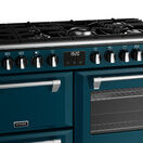 STOVES 444411545 Richmond Deluxe 100cm Dual Fuel Range Cooker Kingfisher Teal NEW FOR 2022 additional 5