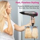 CARMEN C81072 Neon Hair Dryer Styling Set Graphite and Pink additional 3