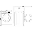 INDESIT EWDE761483WUK Freestanding 7kg/6kg Washer Dryer - White additional 5