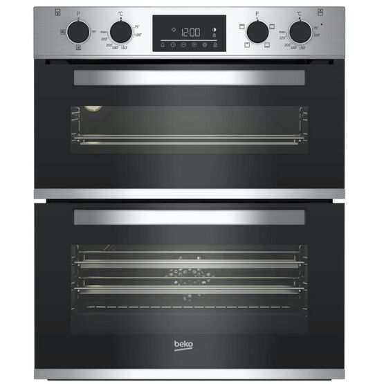BEKO CTFY22309X Built-Under Electric Double Oven Stainless Steel